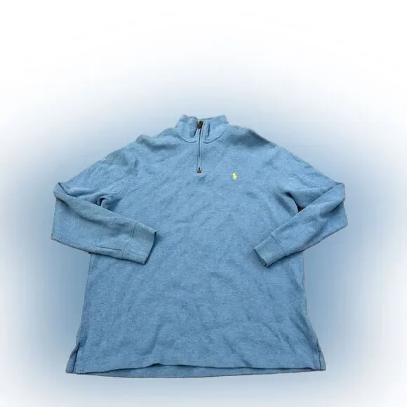 Polo Ralph Lauren Quarter Zip Pullover Sweater - Picture 1 of 3
